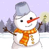   (Snowman Dress Up)